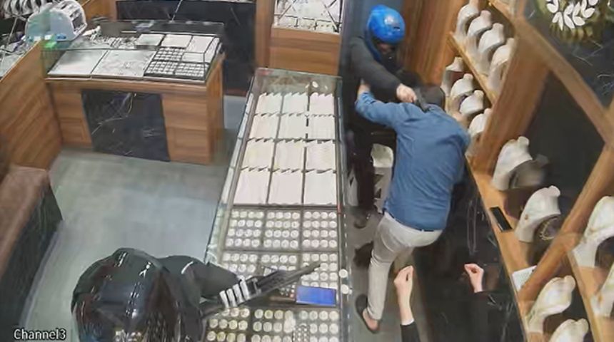 SOYGUN GİRİŞİMİNİN YENİ GÖRÜNTÜLERİ